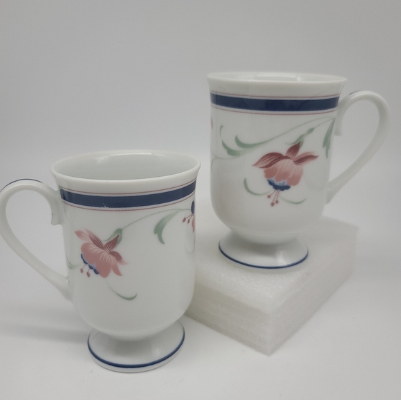 Princess House Dining Princess House Fine Porcelain Molesworth Fuchsia Pink And Blue